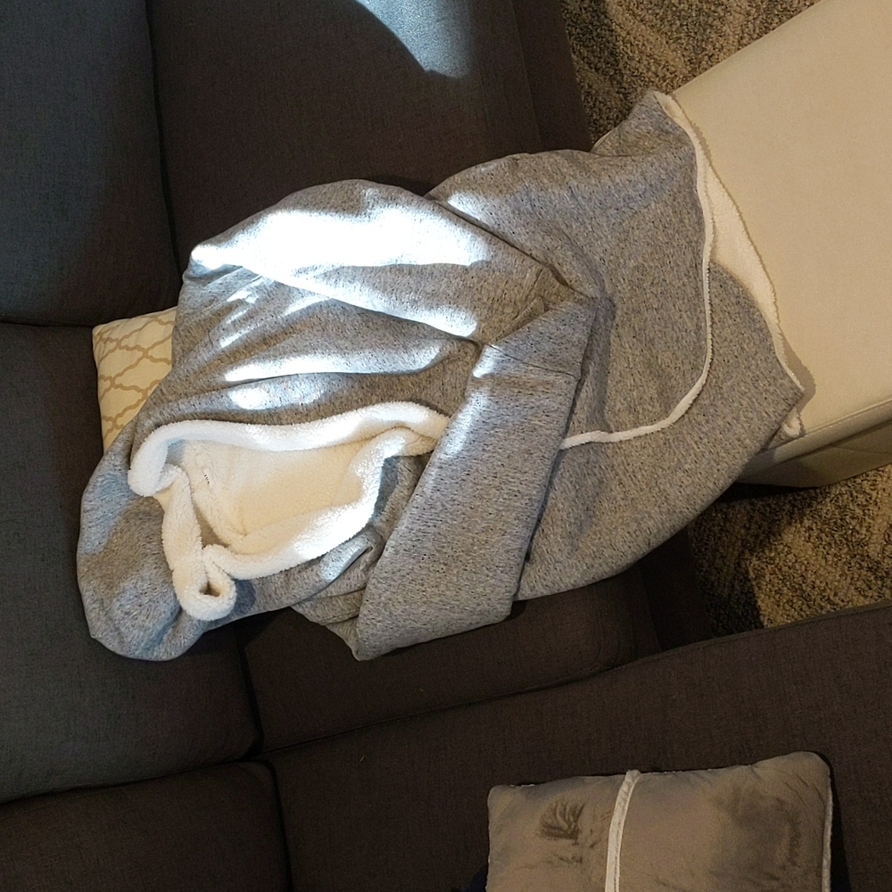 GAP Fleece lined Sherpa sweater